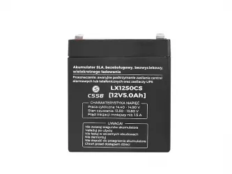 Akumulator żelowy CSSB 12V 5Ah