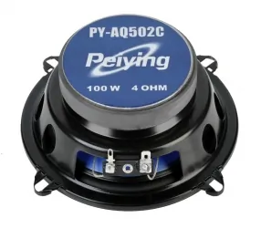 Głośniki samochodowe Peiying 5" 100W 4 Ohm z maskownicami komplet