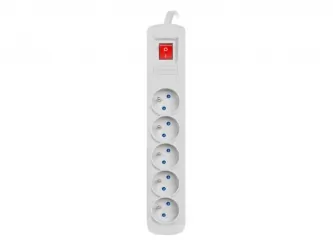 Listwa zasilająca NATEC BERCY 400 1.5m 5X 230V PL szara