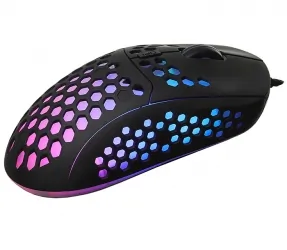 Mysz gamingowa podświetlana ART AM-99 ultralekka 6400DPI RGB dla graczy