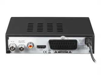 Tuner cyfrowy LTC DVB-T2 HEVC H.265 z programowalnym pilotem