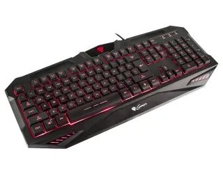 GENESIS RX39 klawiatura dla graczy z podświetleniem + duża mata na biurko Warrior XXL 89cm Kruger&amp;Matz