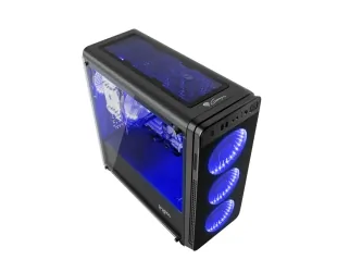 Obudowa GENESIS IRID 300 BLUE MIDI TOWER Z OKNEM, REG. OBR., USB 3.0, BEZ PSU