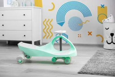 Jeździk grawitacyjny dziecięcy Caretero Toyz Spinner - miętowy