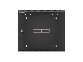 Szafa instalacyjna RACK wisząca 19'' 9U 570x450 drzwi szklane Lanberg  - czarna