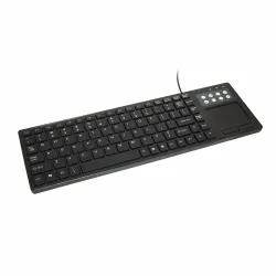 Klawiatura przewodowa touchpad KEYBOARD AK-68 USB