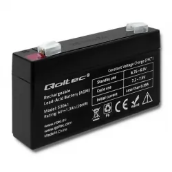 Akumulator AGM Qoltec 6V 1.3Ah HQ