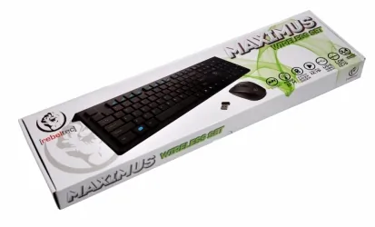 Zestaw bezprzewodowy klawiatura + mysz 2.4GHZ Rebeltec MAXIMUS
