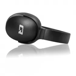 Słuchawki bezprzewodowe bluetooth Qoltec Super Bass DYNAMIC FM SD nauszne z mikrofonem - czarne
