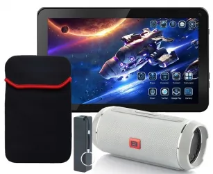Tablet edukacyjny dla dzieci KIDS 3G + gry + słuchawki + etui + modem 3G