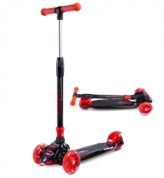 Hulajnoga trójkołowa Caretero Toyz Carbon - czerwona