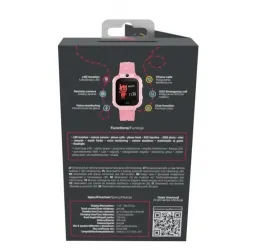 Zegarek smartwatch Maxlife Kids Watch MXKW-300 dla dzieci różowy