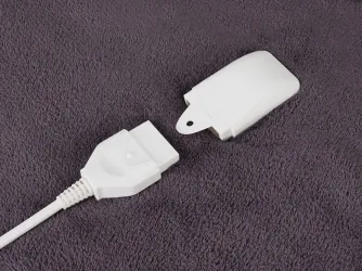 Elektryczny koc nakładany z czasomierzem super miękki Camry CR 7418 160x180cm  pilot LCD