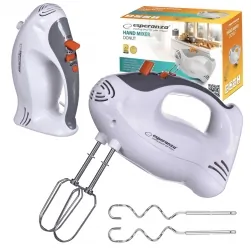 Ręczny mikser kuchenny Esperanza Donut - szary