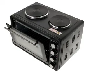 Piekarnik elektryczny z kuchenką 2 palnikową Adler AD 6020  36 L