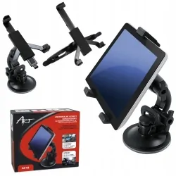 Uchwyt samochodowy 2w1 na tablet 7-10" ART AX-01 na zagłówek lub na szybę