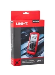 Samochodowy miernik uniwersalny Uni-T UT107 przewody pomiarowe sonda pomiaru temperatury holster