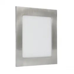 Panel LED 170x170mm 12W podtynkowy PLAFON sufitowy 4000K-W - nikiel