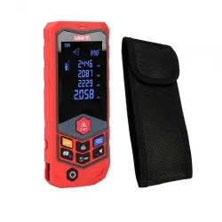 Miernik dalmierz laserowy Uni-T LM100D 100 metrów zasilany baterią + baterie + etui