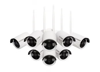 Zestaw do monitoringu OVERMAX CAMSPOT NVR 8.0 rejestrator + 8x zewnętrzna kamera IP WiFi
