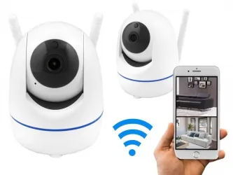 Kamera IP LTC KAM20 wewnętrzna obrotowa WiFi SD intercom