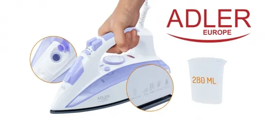 Żelazko ceramiczne Adler AD 5011 2400 W Self-clean