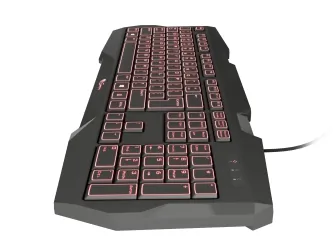 Klawiatura Genesis RX22 podświetlana klawiatura + mysz + mata gamingowa dla graczy + słuchawki + pad