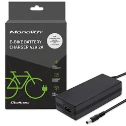 Ładowarka do baterii roweru elektrycznego Qoltec 36V/42V 2A 84W 5.5*2.1