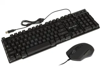 Zestaw klawiatura gamingowa podświetlana + mysz dla graczy BLOW Adrenaline TAMER