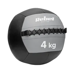 Piłka lekarska do ćwiczeń 4 kg REBEL ACTIVE
