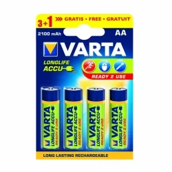 Akumulatory AA VARTA R6 Longlife ACCU 2100mAh Ready To Use 4szt