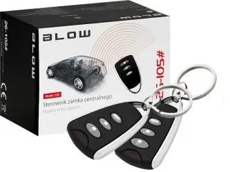 Sterownik zamka centralnego BLOW S20 + 2 piloty lokalizacja