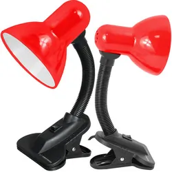 Lampka biurkowa z klipsem E27 Esperanza PROCYON - czarna