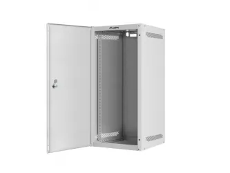 Szafa instalacyjna RACK wisząca 10'' 12U 280x310 drzwi metalowe Lanberg - szara