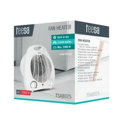 Termowentylator z regulowanym termostatem TEESA TSA8025 