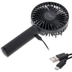 Mini wentylator przenośny 9cm/3,5” USB Adler AD 7331b czarny