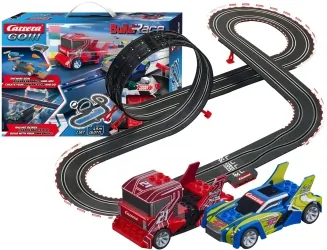 Tor wyścigowy Carrera GO!!! Buildn Race Racing Set 4,9m