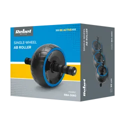 Kółko pojedyńcze roller do ćwiczeń mięśni brzucha AB REBEL ACTIVE Wheel AB-1