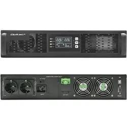 Zasilacz awaryjny UPS RACK Qoltec 2.4kVA 2400W On-line LCD Power Factory 1.0 SINUS