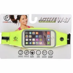 Słuchawki sportowe do biegania BT z mikrofonem + sportowy pas na telefon 4.7"