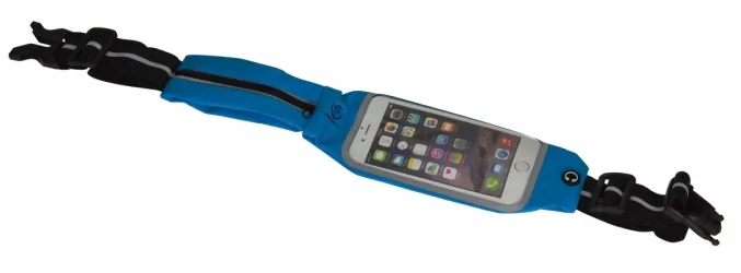 Słuchawki sportowe do biegania BT z mikrofonem + sportowy pas na telefon 5.5"