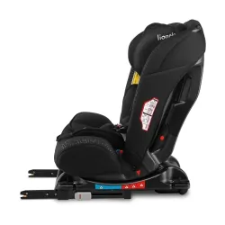 Fotelik samochodowy LIONELO SANDER czarny 0-36 kg ISOFIX180°