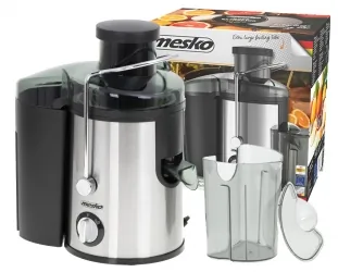 Sokowirówka 600 W Mesko MS 4126b pojemnik na sok - czarna