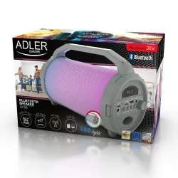 Głośnik Bluetooth Adler AD 1169 FM USB microSD AUX LED RGB