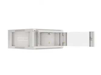 Szafa instalacyjna RACK V2 wisząca 19'' 4U 570x600 drzwi szklane Lanberg  - szara
