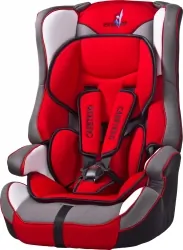 Fotelik samochodowy  Caretero VIVO czerwony 9-36 kg podstawka