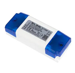 Zasilacz impulsowy montażowy LED BLOW 12V/2A 24W plastikowy