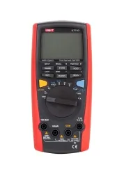 Miernik uniwersalny Uni-t UT71D krokodylki krótkie przewody z krokodylkami sonda pomiaru temperatury kabel USB