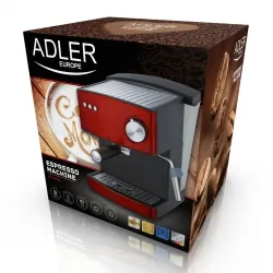 Ekspres ciśnieniowy Adler AD 4404r 15 bar 850W 1,6L