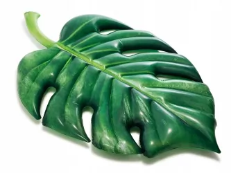 Materac do pływania zabawka do pływania dmuchany liść palmowy monster INTEX 213cm x 142cm